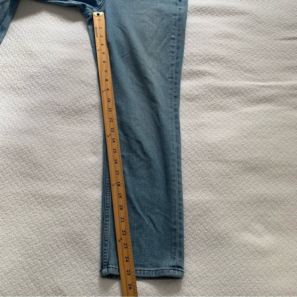 AYR The Bomb Jeans Light Wash High Rise Straight Leg‎ Denim Blue W 28 - Picture 14 of 14